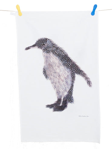 Chloe Gardner Tea Towel penguin