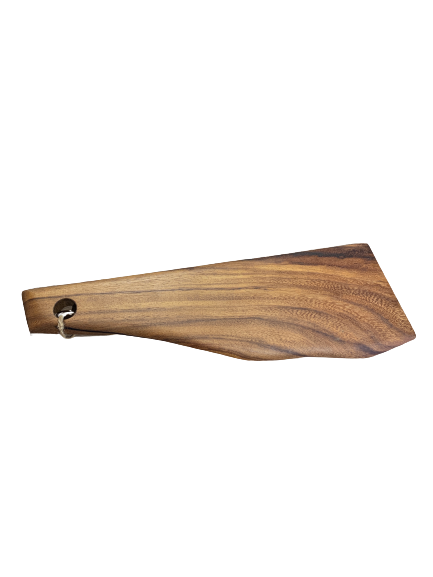 Crafted wood serving board