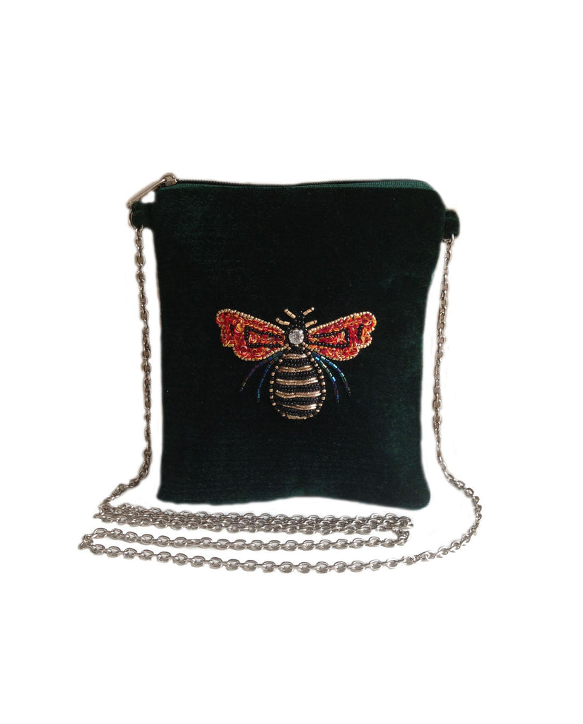 Velvet bee bag