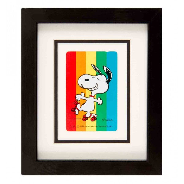 Snoopy on Roller-Skates