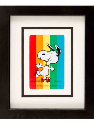 Snoopy on Roller-skates