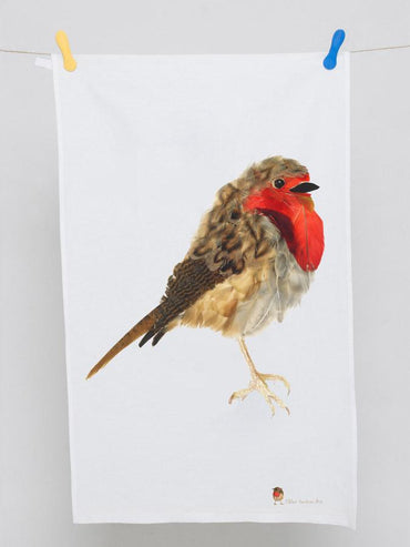 Chloe Gardner Robin Tea Towel