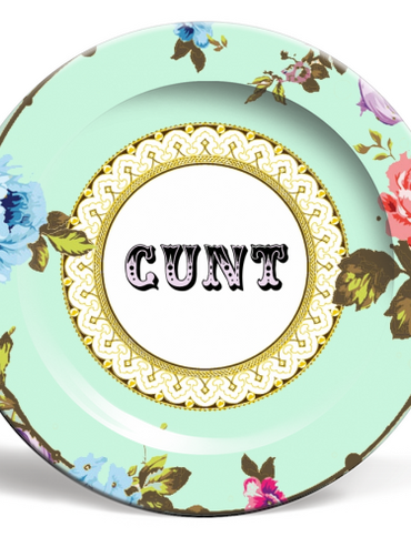 See You Next Tuesday Plate 6inch - Green