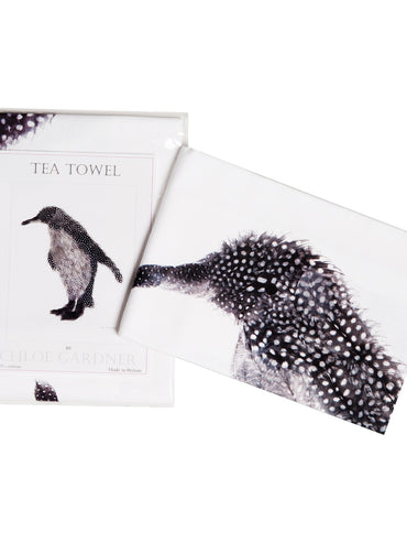 Chloe Gardner Tea Towel penguin